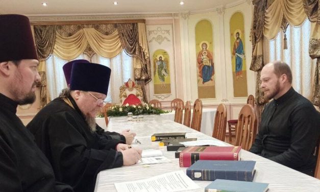 В Черкаській єпархії проведено ставленицький  іспит для кандидатів у священний сан