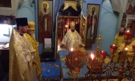 Літургія в Неділю 25-ту після П’ятидесятниці в монастирі Різдва Пресвятої Богородиці Черкас