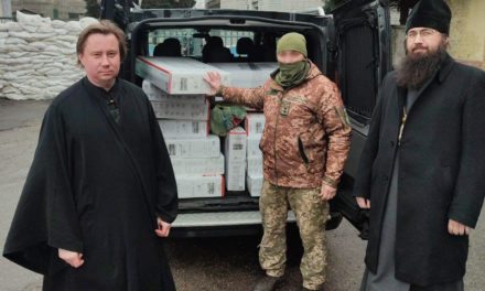 Черкасская епархия приобрела и передала обогреватели и теплую одежду призывникам