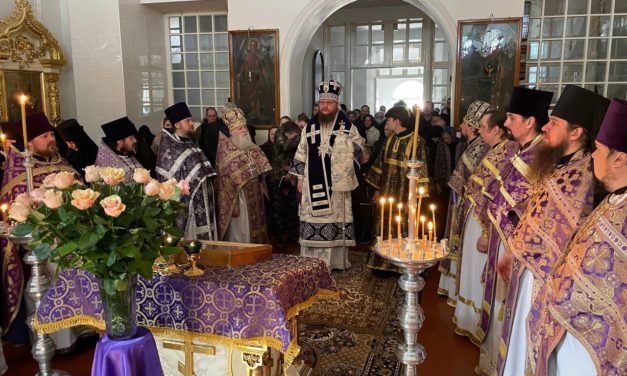 Состоялись общая исповедь и соборная Литургия духовенства Золотоношского благочинного округа