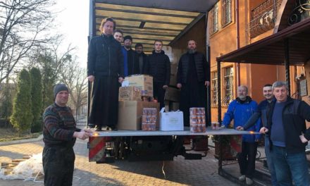 Черкасская епархия распределяет 10 тонн гуманитарной помощи от Румынской Православной Церкви и прихода из Италии