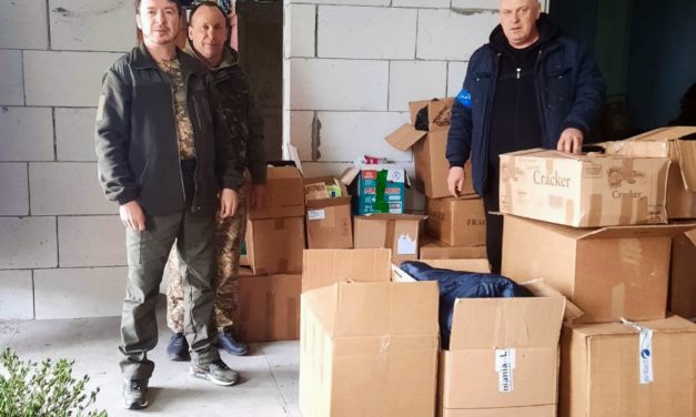 Черкасская епархия предоставила очередную партию благотворительной помощи переселенцам