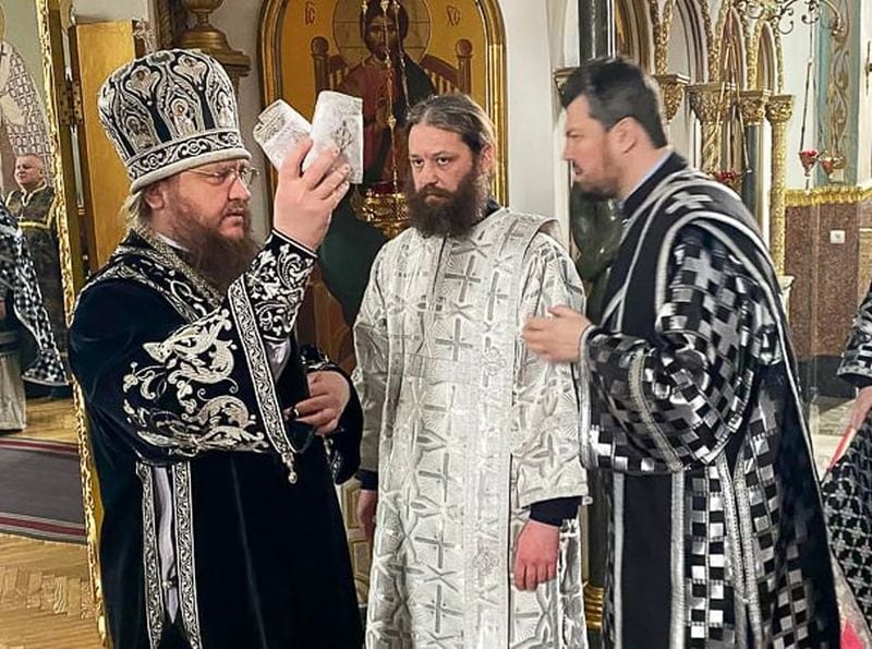 Митрополит Феодосий возглавил литургию Преждеосвященных Даров в Архангело-Михайловском кафедральном соборе г.Черкассы