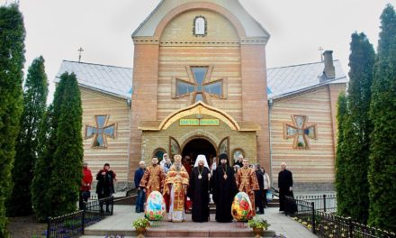 Митрополит Феодосий возглавил Литургию на Свято-Андреевском архиерейском подворье г.Черкассы