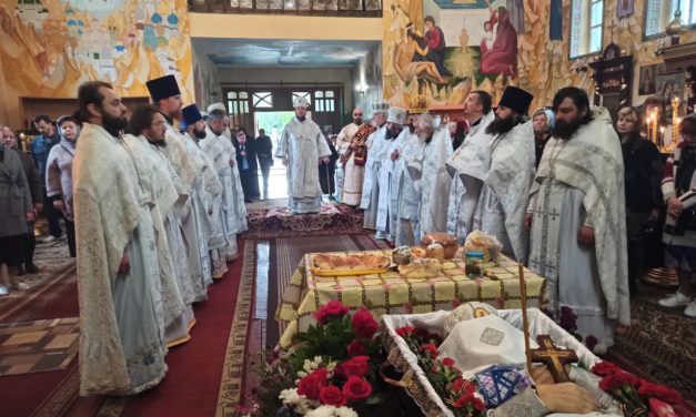 Состоялось отпевание благочинного Шполянского округа Черкасской епархии протоиерея Василия Костенко