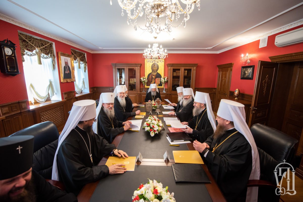 Митрополит Черкасский и Каневский Феодосий принял участие в заседании Священного Синода Украинской Православной Церкви