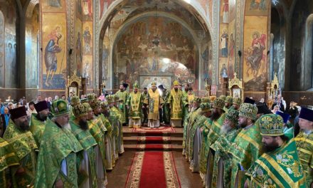 Митрополит Черкаський і Канівський Феодосій молитовно вшанував День свого небесного покровителя