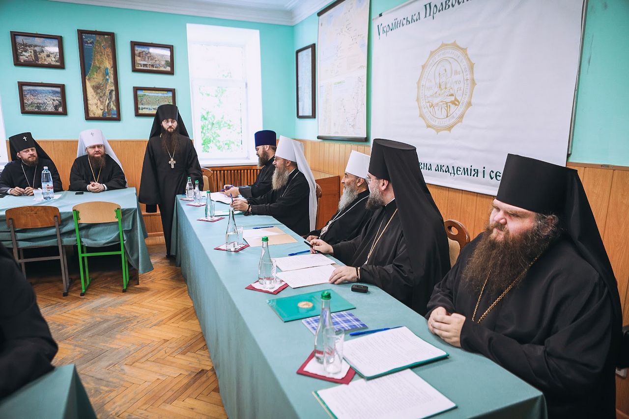Митрополит Феодосий принял участие в заседании Ученого совета Киевской духовной академии