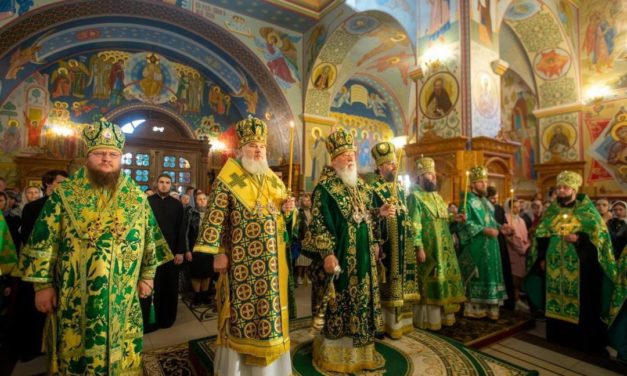 Митрополит Феодосий принял участие во всенощном бдении накануне празднования памяти прп.Кукши в Одесской епархии (+ВИДЕО)