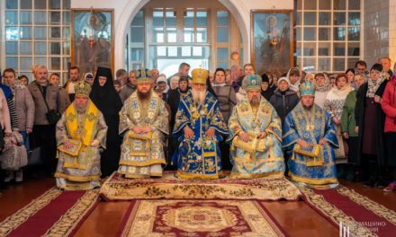 Митрополит Питирим очолив престольне свято Красногірського Золотоніського жіночого монастиря (+ВІДЕО)