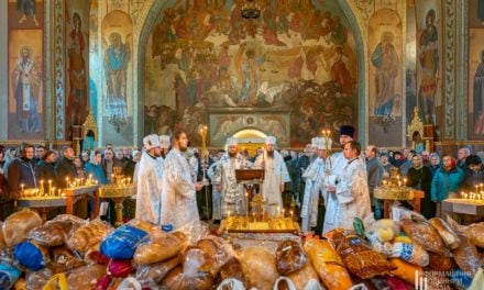 Митрополит Феодосій очолив Літургію в Димитріївську батьківську суботу (+ВІДЕО)