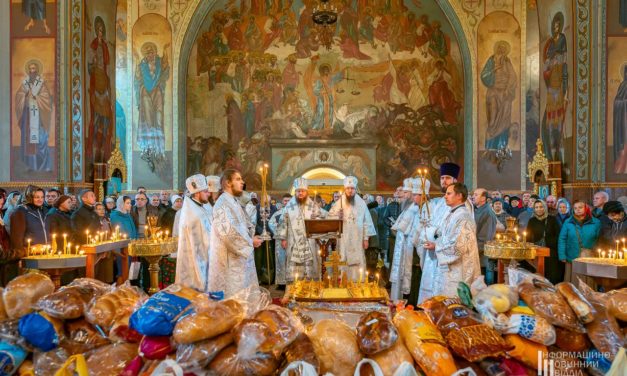 Митрополит Феодосий возглавил Литургию в Димитриевскую родительскую субботу (+ВИДЕО)