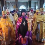Архиепископ Иоанн совершил Литургию в Свято-Николаевском храме г.Каменка
