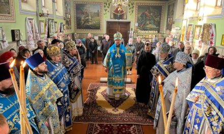 Архиепископ Иоанн совершил Божественную литургию в с.Ирклиев