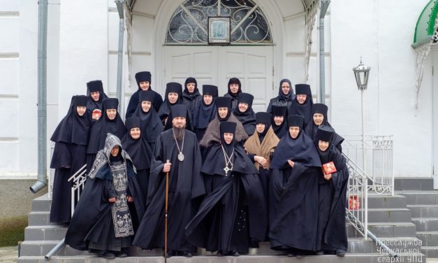 Єпископ Антоній звершив Літургію у Свято-Миколаївському Лебединському монастирі