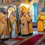 Божественная литургия в Неделю 33-ю по Пятидесятнице в Архангело-Михайловском кафедральном соборе г.Черкассы