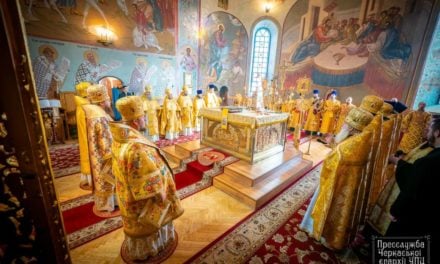 Архиепископ Золотоношский Иоанн молитвенно отметил свое 55-летие (+ВИДЕО)
