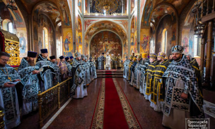 Митрополит Феодосій очолив соборне служіння духовенства Черкаського благочиння (+ВІДЕО)