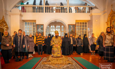 Єпископ Антоній звершив Божественну літургію в поминальну суботу у Свято-Покровському Красногірському монастирі