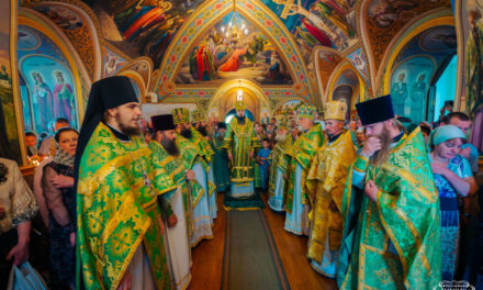 Епископ Антоний совершил Литургию в день престольного праздника Свято-Онуфриевского Жаботинского монастыря (+ВИДЕО)