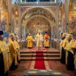 Всенощное бдение накануне Недели 4-й по Пятидесятнице в Архангело-Михайловском кафедральном соборе г.Черкассы