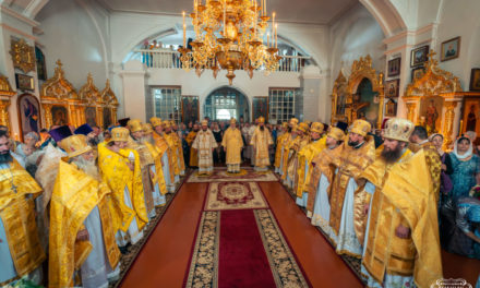 Престольне торжество в Красногірському Золотоніському монастирі Черкаської єпархії (+ВІДЕО)