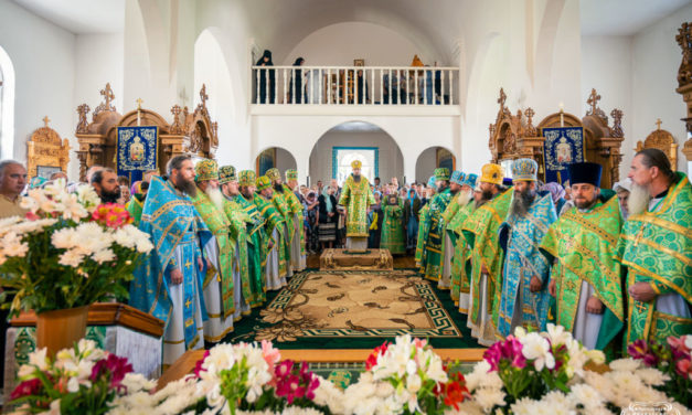 В Лебединском монастыре состоялось празднование в честь святого исповедника Аввакума