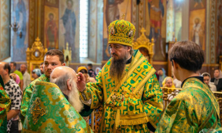 Всенощное бдение накануне дня памяти прп. Антония Печерского в Архангело-Михайловском кафедральном соборе г.Черкассы (+ВИДЕО)