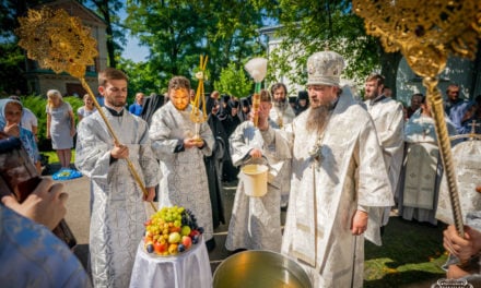 Єпископ Антоній звершив Літургію в престольне свято Свято-Покровського Красногірського монастиря (+ВІДЕО)