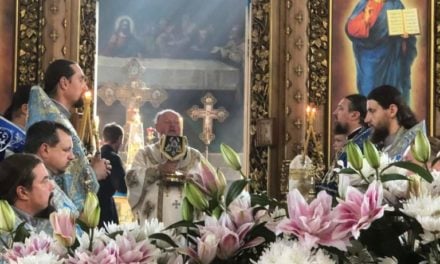 Архиепископ Иоанн совершил Литургию в престольный праздник Свято-Успенского собора г. Золотоноша