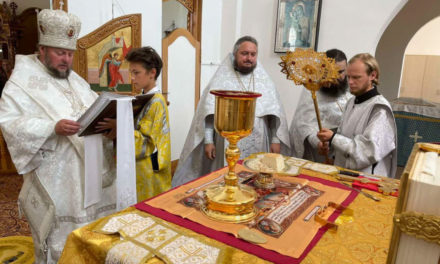 Архієпископ Іоанн звершив Літургію та дияконську хіротонію у Свято-Миколаївському Лебединському монастирі
