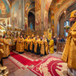 Всенощное бдение накануне праздника Собора Черкасских святых в Архангело-Михайловском кафедральном соборе г.Черкассы