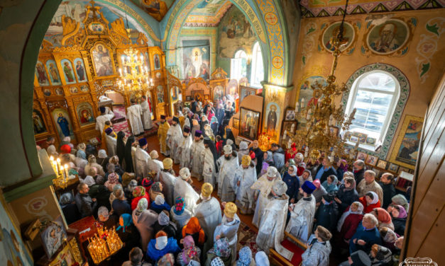 Єпископ Антоній звершив заупокійну Літургію у Спасо-Преображенському Стеблівському монастирі (+ВІДЕО)