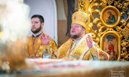 Vicar of the monastery Archbishop Ioann comments on attempted seizure of UOC monastery in Cherkasy
