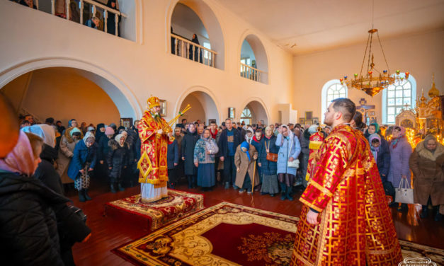 Епископ Антоний почтил память св. вмц. Варвары в Свято-Николаевском Лебединском монастыре (+ВИДЕО)
