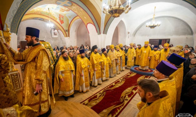 Митрополит Феодосій очолив Літургію престольного свята на честь свт. Спиридона архієрейського подвір’я в м. Черкаси (+ВІДЕО)