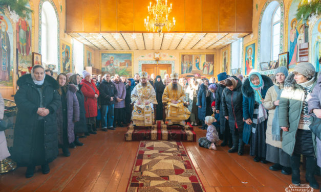Митрополит Феодосий возглавил Литургию в праздник Собора 70-ти апостолов в Стеблёвском монастыре (+ВИДЕО)