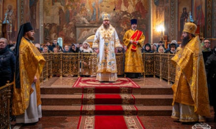Митрополит Феодосий совершил Литургию в Неделю 36-ю по Пятидесятнице в кафедральном соборе г. Черкассы (+ВИДЕО)