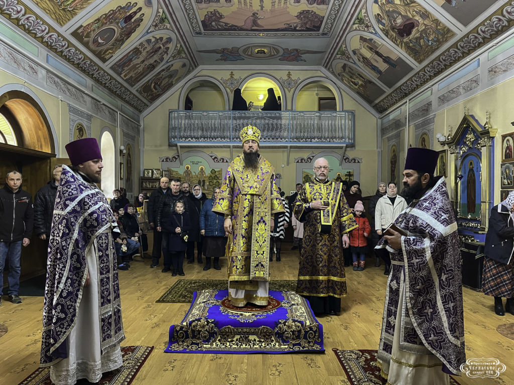 Єпископ Антоній звершив Літургію в скиту Свято-Троїцького Мотронинського монастиря в с. Зам’ятниця