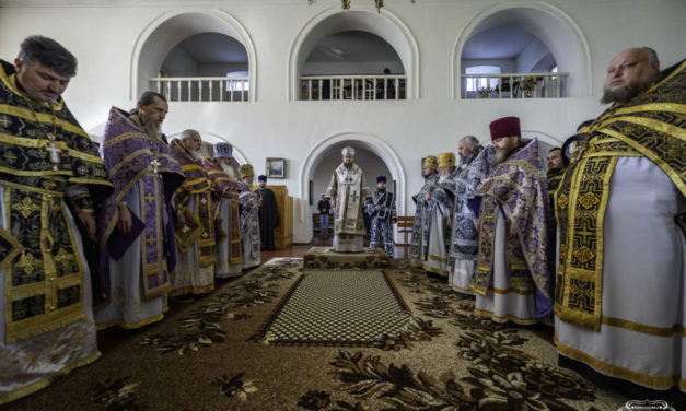 Відбулися спільна сповідь і соборна Літургія духовенства Шполянського, Городищенського та Катеринопільського благочинних округів Черкаської єпархії (+ВІДЕО)