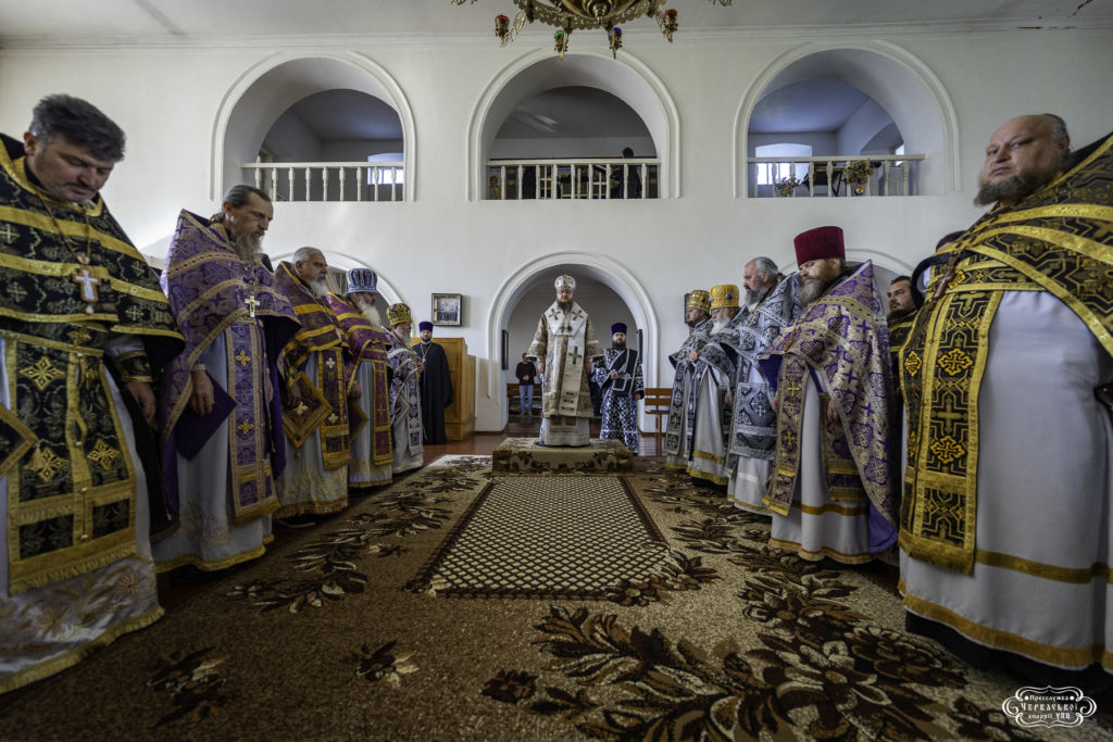 Відбулися спільна сповідь і соборна Літургія духовенства Шполянського, Городищенського та Катеринопільського благочинних округів Черкаської єпархії (+ВІДЕО)