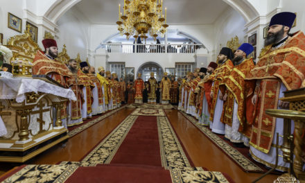 Митрополит Феодосій очолив урочистості на честь Пресвятої Богородиці у Свято-Покровському Красногірському монастирі (+ВІДЕО)