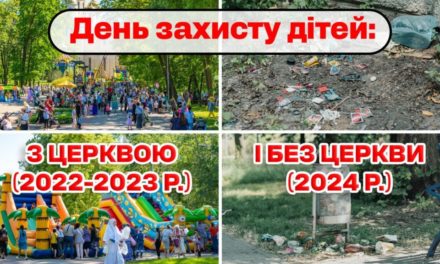 ДЕНЬ ЗАЩИТЫ ДЕТЕЙ: С ЦЕРКОВЬЮ (2022-2023 гг.) И БЕЗ ЦЕРКВИ (2024 г.)