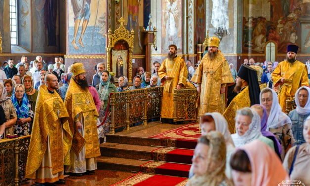 Митрополит Феодосій звершив Літургію в Неділю 11-ту після П’ятидесятниці в кафедральному соборі м.Черкаси (+ВІДЕО)