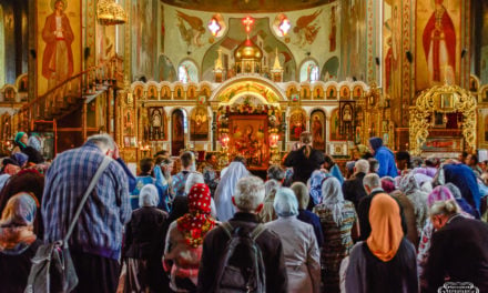 Черкащани сьогодні дякували Пресвятій Богородиці перед Чудотворним Її образом “Страсна”