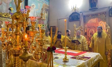 Єпископ Антоній вшанував пам’ять свт. Іоасафа Бєлгородського у Спасо-Преображенському соборі м. Прилуки