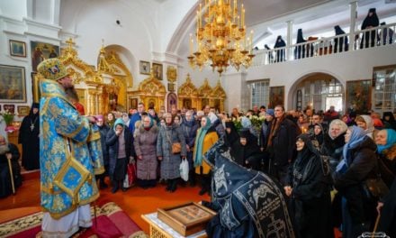 Єпископ Антоній звершив Літургію у свято шанованої ікони Пресвятої Богородиці “Дубенська” в Красногірському монастирі