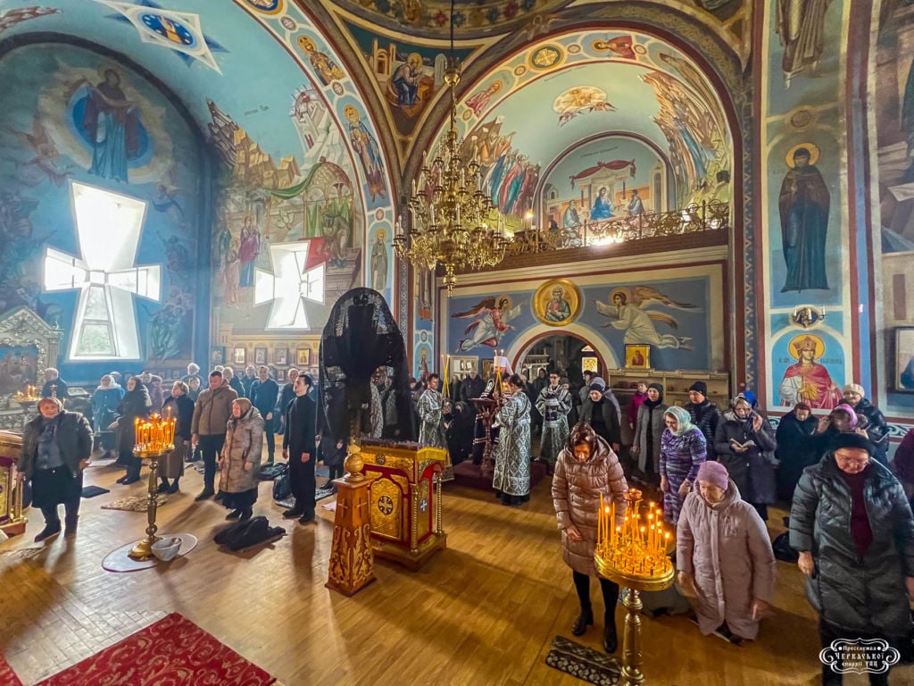 Митрополит Феодосій звершив читання Великого покаянного канону на Свято-Андріївському Архієрейському подвір’ї м. Черкаси